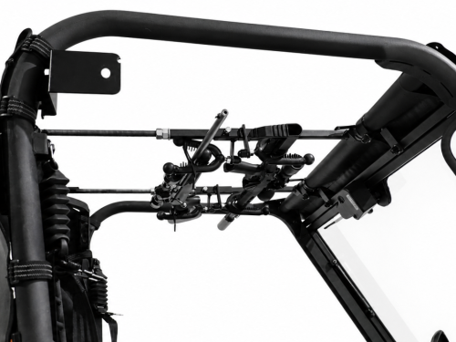 UTV Telescopic Double Gun Rack